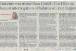 Esther McVey's article in the Daily Telegraph
