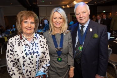 Esther with Show Chairman, Tony Garnett and wife Pamela